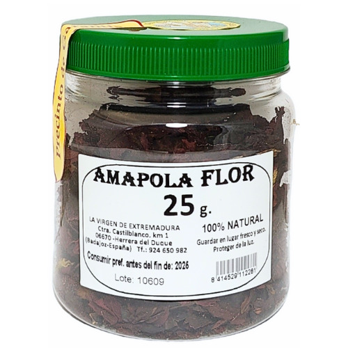 Amapola Flor 25 g